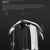 S-5XL Men's Shirt Long Sleeve Non iron Wrinkle Resistant Business Dress High end Professional Casual Suit White Shirt