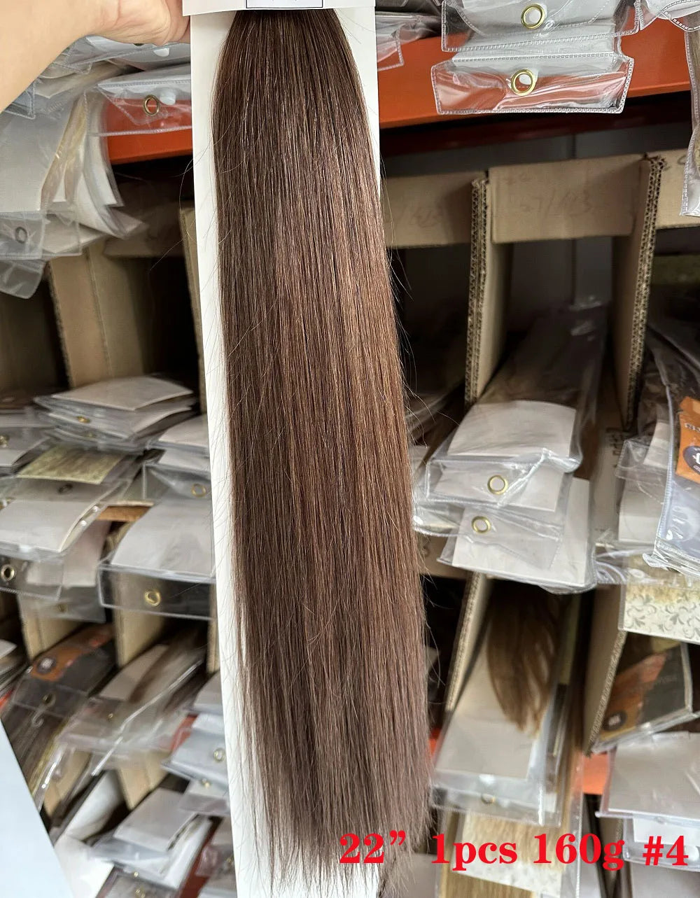 ZZHAIR 100% Brazilian Human Remy Hair Extensions 16"-26" 1Pcs Set 100g-200g One Piece 5 Clips In Natural Straight