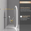 LUVODI Backlit Lighted Bathroom Mirror LED Bedroom Vanity Mirror Salon Mirror with Touch Sensor Dimming Defog IP44