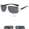 New Frameless Decorative Diamond Sunglasses Women's Design Brand Luxury Sun Glasses Outdoor Leisure Eyewear UV400 Gafas De Sol