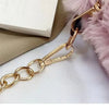 Winter Plush Tote Handbag Versatile Fluffy Shoulder Bag Soft Cute Chain Crossbody Bag Fashion Women Girls Small Square Handbag
