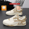 New Autumn Men's Sneakers Men's Comfortable Platform Shoes 2023 Trend Lace-up Vulcanized Shoes White Casual Sneakers Zapatillas