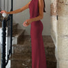 Hugcitar Fashion Solid O Neck Sleeveless Patchwork Sexy Bodycon Maxi Prom Dress Summer Women Clothes Party Festival Club Y2K