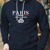 Paris Print Hoodies Tshirt  For Men Casual Autumn Winter