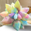 Inyahome 3D Sukkulenten-Kissen Kaktus Plüsch Blumenpflanze Geformtes Kissen für Wohnzimmer-Dekoration Neuartige Dekoration Pflanzen-Deko