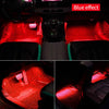 Neon LED Car Interior Ambient Foot Strip Light Accessories Back light Remote App Music Control Auto Decorative Atmosphere Lamp