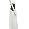 Weird Puss Halter Backless Dress Women Elegant Patchwork Corset Deep v-Neck Sleeveless Summer Elegan Birthday Party Vestidos