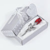 Valentinstag Geschenk Ich liebe dich Kristallbär Künstliche Rosenlehrer Muttertag Hochzeit Geburtstag Party Geschenke für Gäste