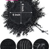 Synthetic Afro Puff Drawstring Ponytail Hair Bun 10 Inch Short Afro Kinkys Curly Afro Bun Extension Hairpieces Large Size