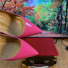 Multi color customized 12cm super high heels, nude white patent leather, sexy red sole, pointed thin single order shoes