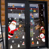 Weihnachtsfensteraufkleber Frohe Weihnachten Dekorationen für Zuhause 2024 Weihnachtsschmuck Xmas Navidad Natal Geschenke Neujahr 2025