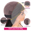 Stinktierstreifen Echthaarperücke 1B/613 Highlight Blond Glatt Lace Front Perücke 13x4 Farbige Lace Front Echthaarperücken 250 Dichte