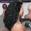 22Inch Vietnamese Hair 250 Density Kinky Curly Transparent 13x4 Lace Front Wig 13x6 Lace Frontal Human Hair Wigs Remy For Women