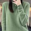 New cashmere sweater women's sweater in autumn and winter 100% merino wool fashion O-neck autumn warm pullover top