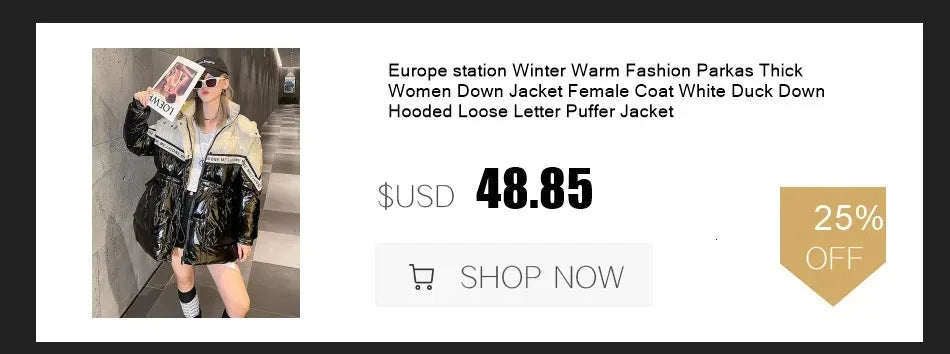 2023 Europäische Station Winter Neue Daunenjacke Damen Warm Mode Kurze Farb-Patchwork Graffiti dicke Weiße Entendaunenjacke