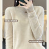 New cashmere sweater women's sweater in autumn and winter 100% merino wool fashion O-neck autumn warm pullover top