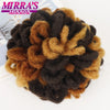 Synthetic Afro Puff Drawstring Ponytail Hair Bun 10 Inch Short Afro Kinkys Curly Afro Bun Extension Hairpieces Large Size