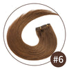 Doreen Full Head Brazilian Machine Remy Clip in Hair Extensions Human Hair 100% Real Natural Hairpiece Clips On 120G 14 To 22
