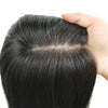 Silk Base Top Women Topper Clip In Real Human Hair Hairpiece Human Hair Extension Thin Breathable Blonde Toppers Hair Women Wig
