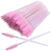 HUAZDS 300pcs Disposable Mascara Wands Eyelash Brush Spoolies for Eye Lash Extension, Eyebrow and Makeup Crystal Makeup Tools
