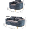 Moderne elegante Wohnzimmer Sofas Designer Grüne Boden Sessel Sofagarnituren Lounge Schnittsofas Divani Da Soggiorno Schlafzimmermöbel