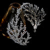 ASNORA New Tiara Cubic Zirconia Crown Diadema Bridal Wedding Hair Accessories CZ Leaf Crystal Headbands Couronne Party Jewelry