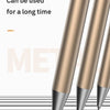 DELI Metal Sign Pen 0.5mm Gel Ink Pens Golden Silver Color Metallic Writing Pen Office Supplies