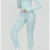 SWELTERING 2/3PCS Seamless Yoga Set Gym Clothes Sportswear Fitness Suits Women Workout Bra Crop Top Long Sleeve Sports Suits
