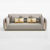 Luxury Fancy Living Room Sofa Genuine Leather Designer Italian Sofa Loveseat Single Canape Salon De Luxe Apartment Furniture