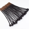 Kinky Straight Human Hair Dreadlocks Loc Extensions Wholesale Crochet Braids Peruvian Remy Hair Extensions 10 20 40 60 Strands