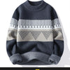 Fall Mens Christmas Cashmere Sweater O Neck Men Tops Quality Male Pullover Sweaters Thick Warm Pull Homme 2023