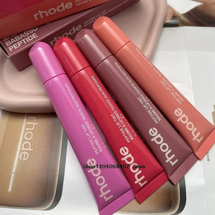 RHODE Makeup Toast Cheek Blush Cream Blusher Stick Lip Gloss Phone Case For iPhone INS SALTY TAN Raspberry Espresso Lipstick INS