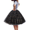 Multi-layer Tulle Tutu Skirts Fuchsia 6 Layers Fluffy Petticoat Underskirt Princess Ball Gown Women Halloween Party Skirt
