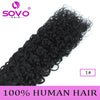 SOVO Honey Blonde Water Wave Human Hair Extensions 100 G Highlight P6/613 Natural Wet and Wavy Peruvian Curly Hair Weave Bundles