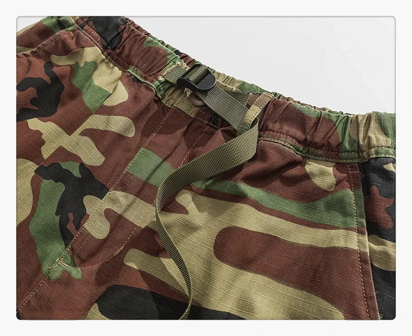 Plus Size American Outdoor Function Camouflage Tactical Cargo Pants Men Trousers Japanese Harajuku High Quality Baggy Joggers