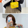 Fashion Mini Handbags PVC Crossbody Coin Purse Crocodile Pattern Pearl Handbag Plastic Small Chain Jelly Bag For Girl Wholesale