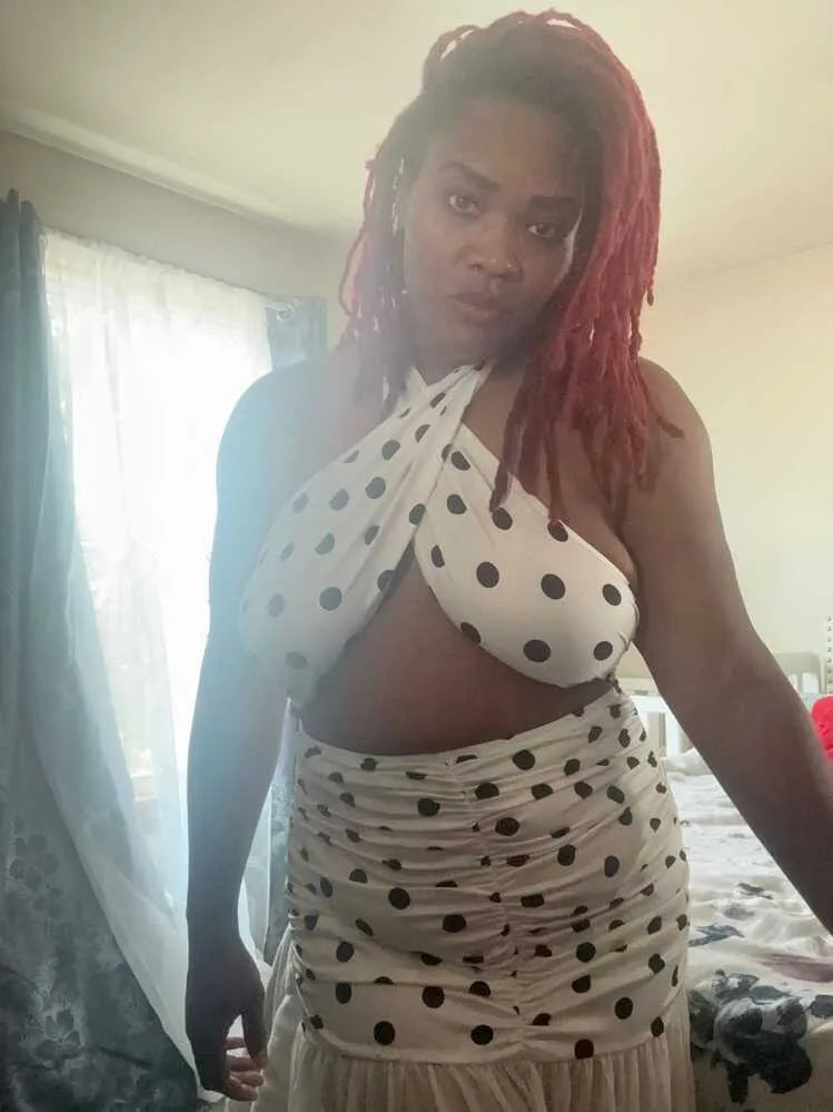 Sexy Polka Dot See through Beach Dress with Neck Hanging Long Polyester Blend Fabric Swimwear Cover up Irregular Hemline