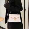 Crocodile Pattern Shoulder Bags For Women Fashion Chains Squre Bag Purse Female Pu Leather Crossbody Handbag Daily Phone Clutch
