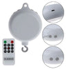35 Lieder Baby Mobile Krippenbett Glocke Spielzeug Aufzieh-Uhrwerk Spieluhr Maschine Rassel Dropshipping