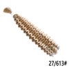 Synthetic Braiding Hair for Boho Braids 20Inch 90G Deep Wave Bulk High Quality Synthetic Protein Hair Extensions For Women
