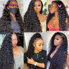 Deep Wave Human Hair Bundles 3/4 Bundles Deal Malaysian Hair Weaves 100% Rew Curly Human Hair Extensions 8-40 inch Virgin Hair