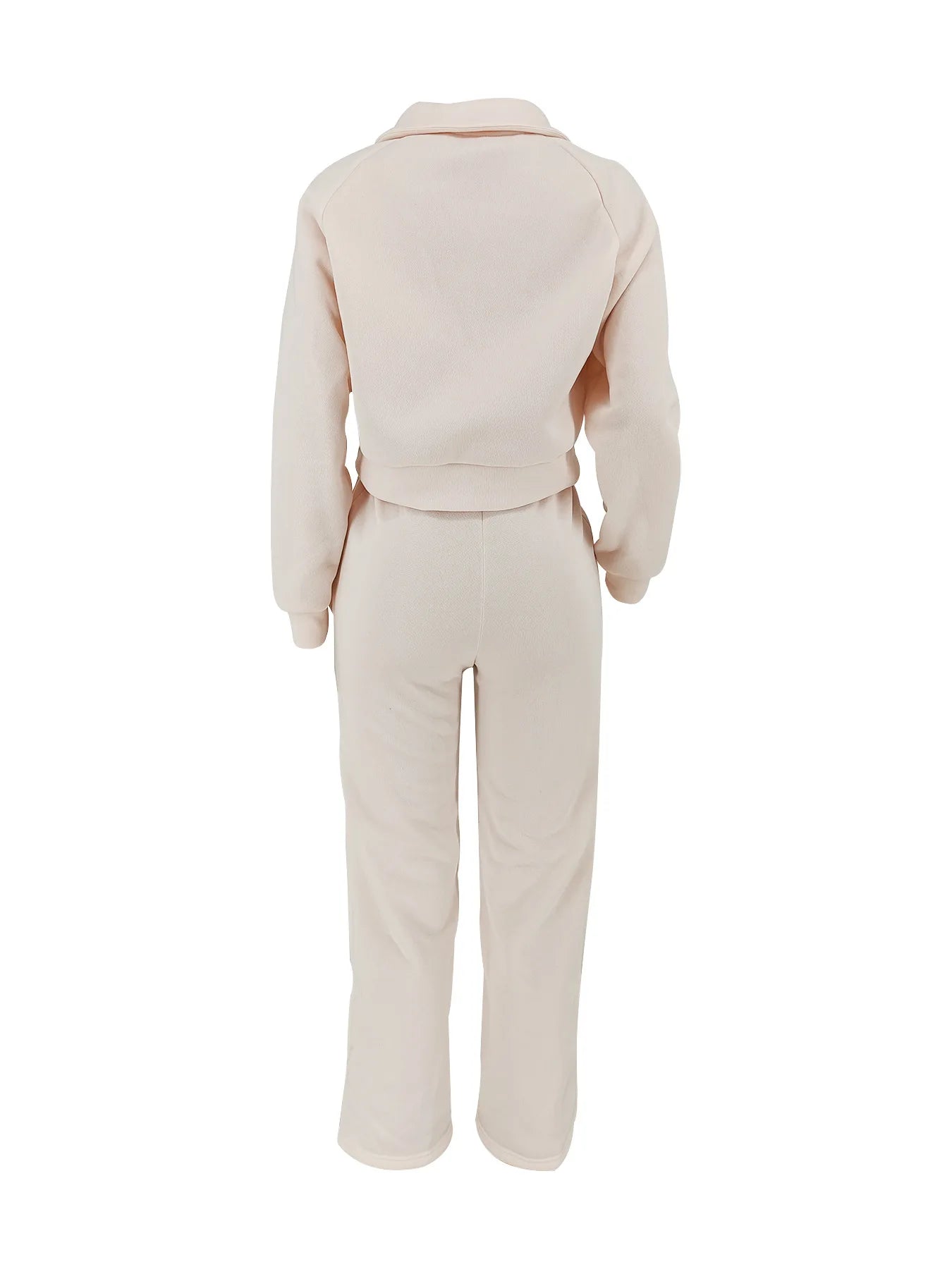 CM.YAYA Fashion Striped Women's Set V-neck Long Sleeve Sweatshirt and SweatPants Tracksuit 2025 Winter Two 2 Piece Set Outfit
