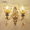 Kronleuchter Wohnzimmer Groß Luxus Kristall Lampe Esszimmer Schlafzimmer Dekoration Französischer Retro Kronleuchter Beleuchtung