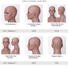 Honey Blonde Ombre 60 Pink Blue Purple Colored 13x4 Lace Front Human Hair Wigs For Woman Yellow Green Blonde Human Hair Wigs