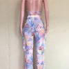 Bra+tassel Pants Suit  2 Piece Set Women Hot Pink Swimsuit Mesh Bathing Suit Sexy Matching Swimwear Viquinis Mujer 2022