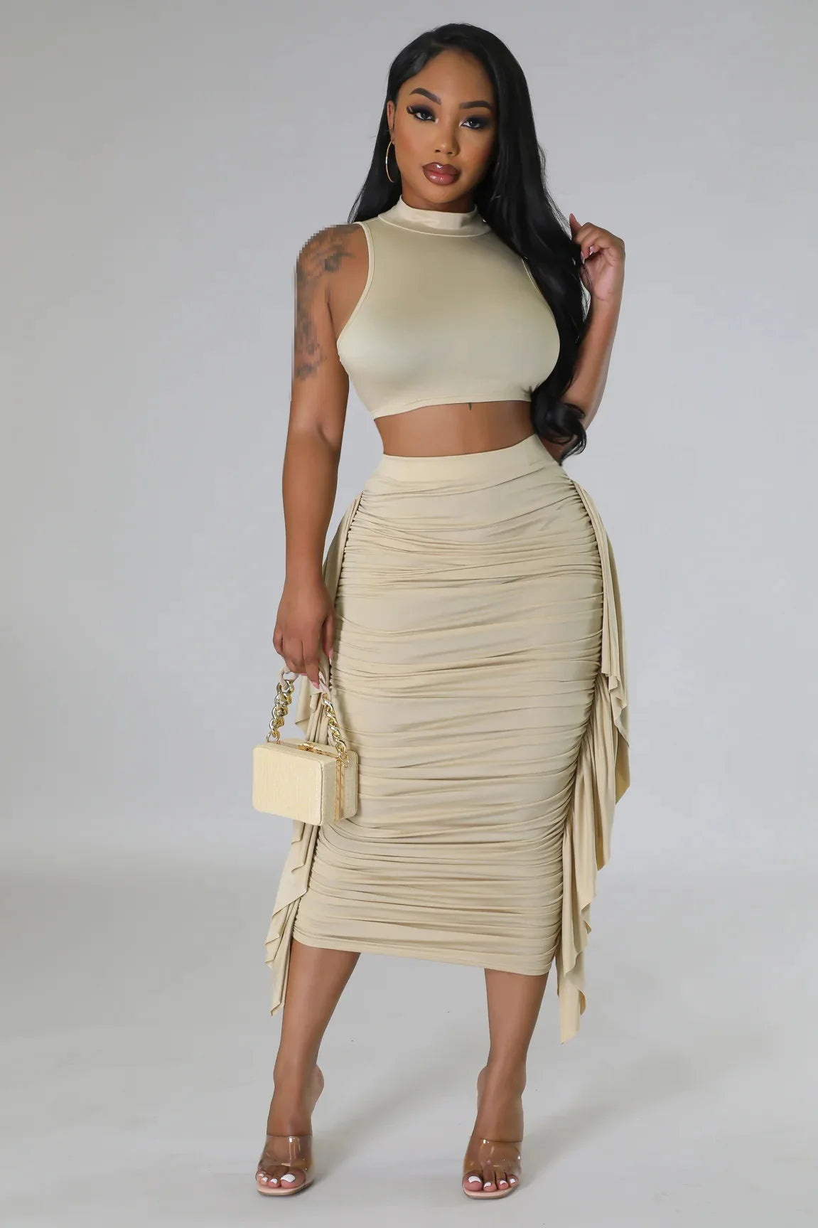 two piece set for women sets women 2 piece summer 2 pieces outfits birthday outfit woman tops skirts wholesale clothes 2023