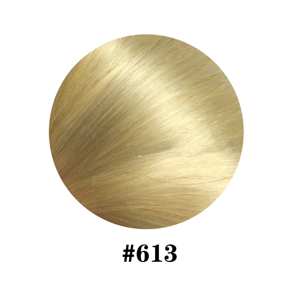 100% Brazilian Clips In One Piece Hair Extension Natural Straight Remy Human Hair  Invisible Seamless Clip in Straight One Piece