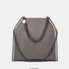 Designer's retro braided chain environmental microfiber handbag Women's new fashion multi-functional large capacity shoulder bag