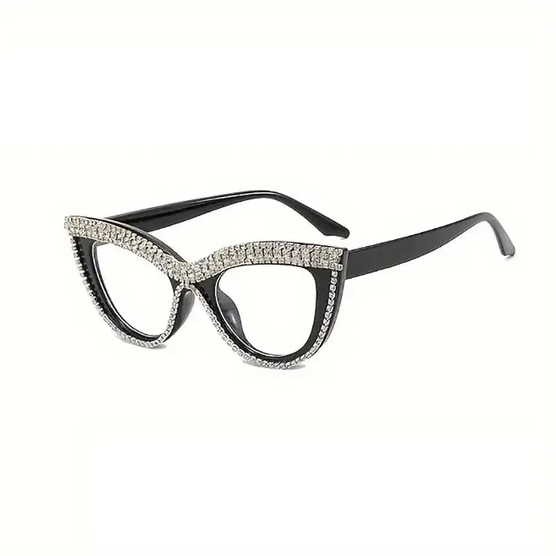 Blumen Katzenaugen Retro Strass Sonnenbrille für Damen Elegant Fashion Herren Trend Designer Outdoor Party Sonnenbrillen Eyewear