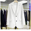 Candy Color Blazer Women Clothing Trends Long Sleeves Blazers Chic Office Ladies Jackets Luxury High-end Coat Vestido Outerwear